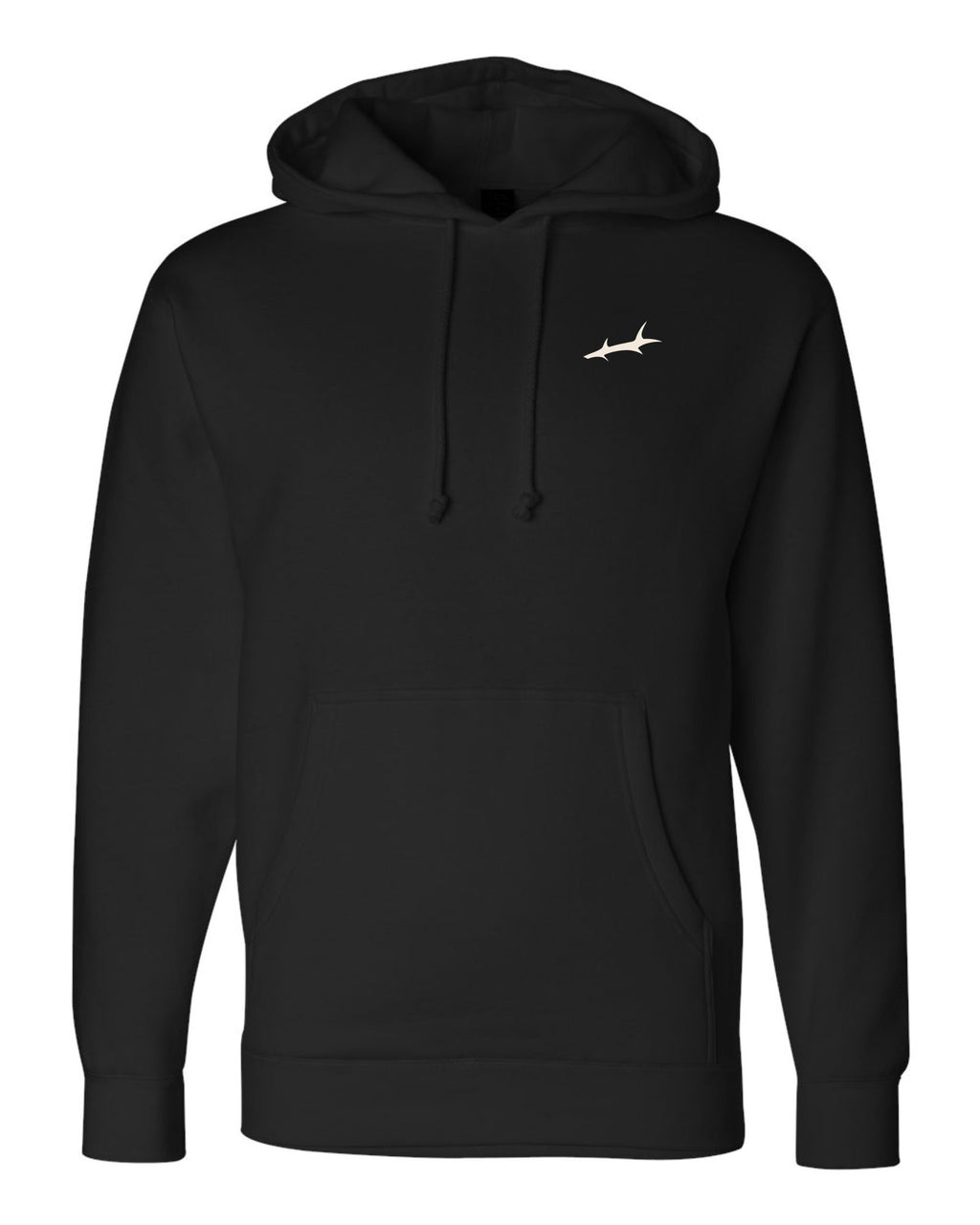 Heavy Duty Hooded Sweatshirt - Black
