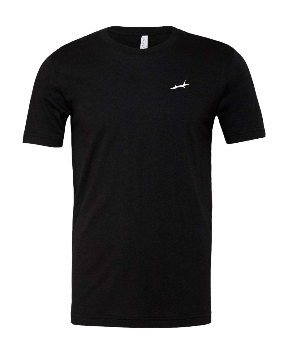 Heathered Short Sleeve T-Shirt - Black Heather