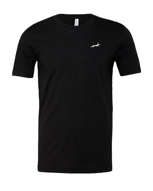 Heathered Short Sleeve T-Shirt - Black Heather