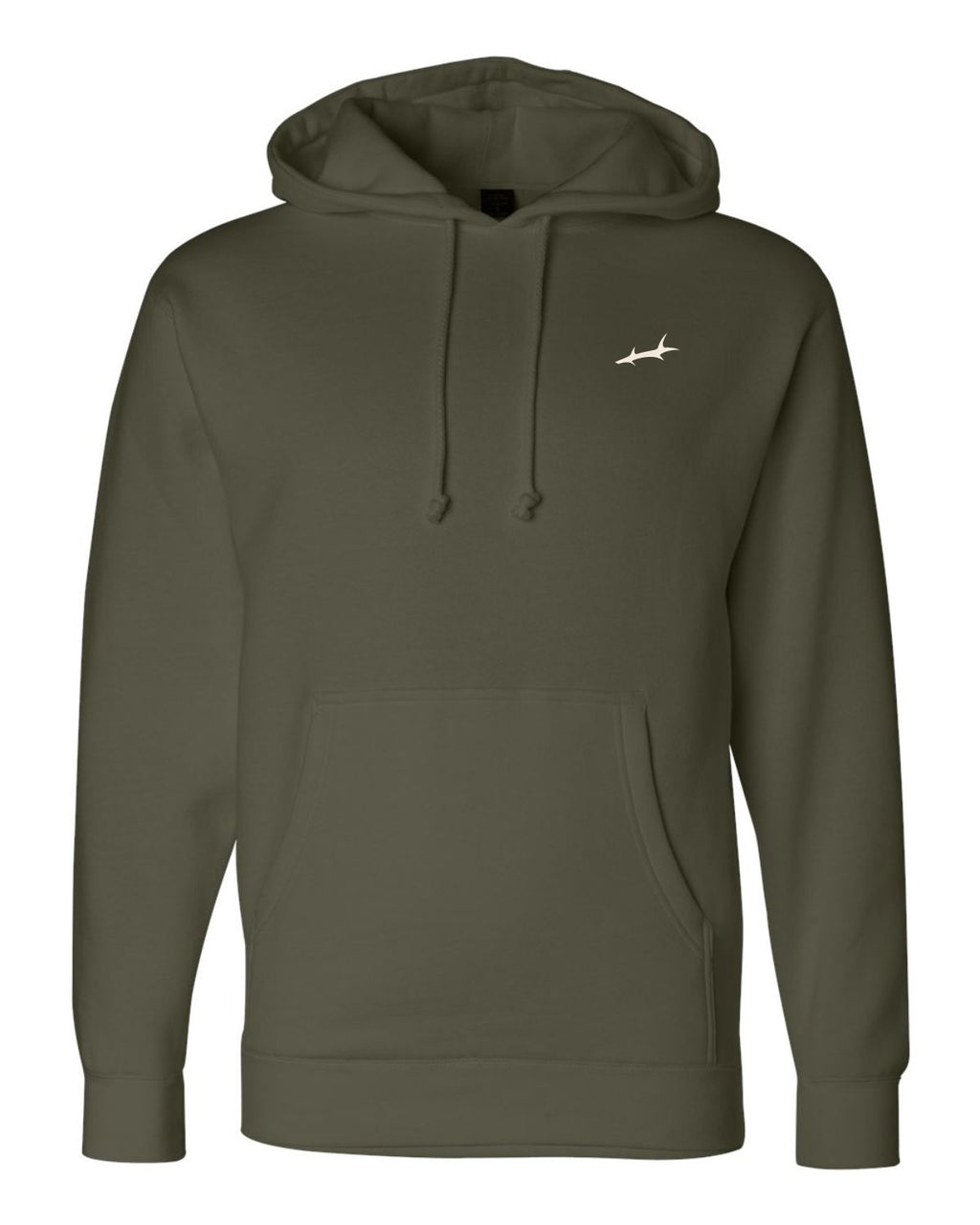 Heavy Duty Hooded Sweatshirt - Army