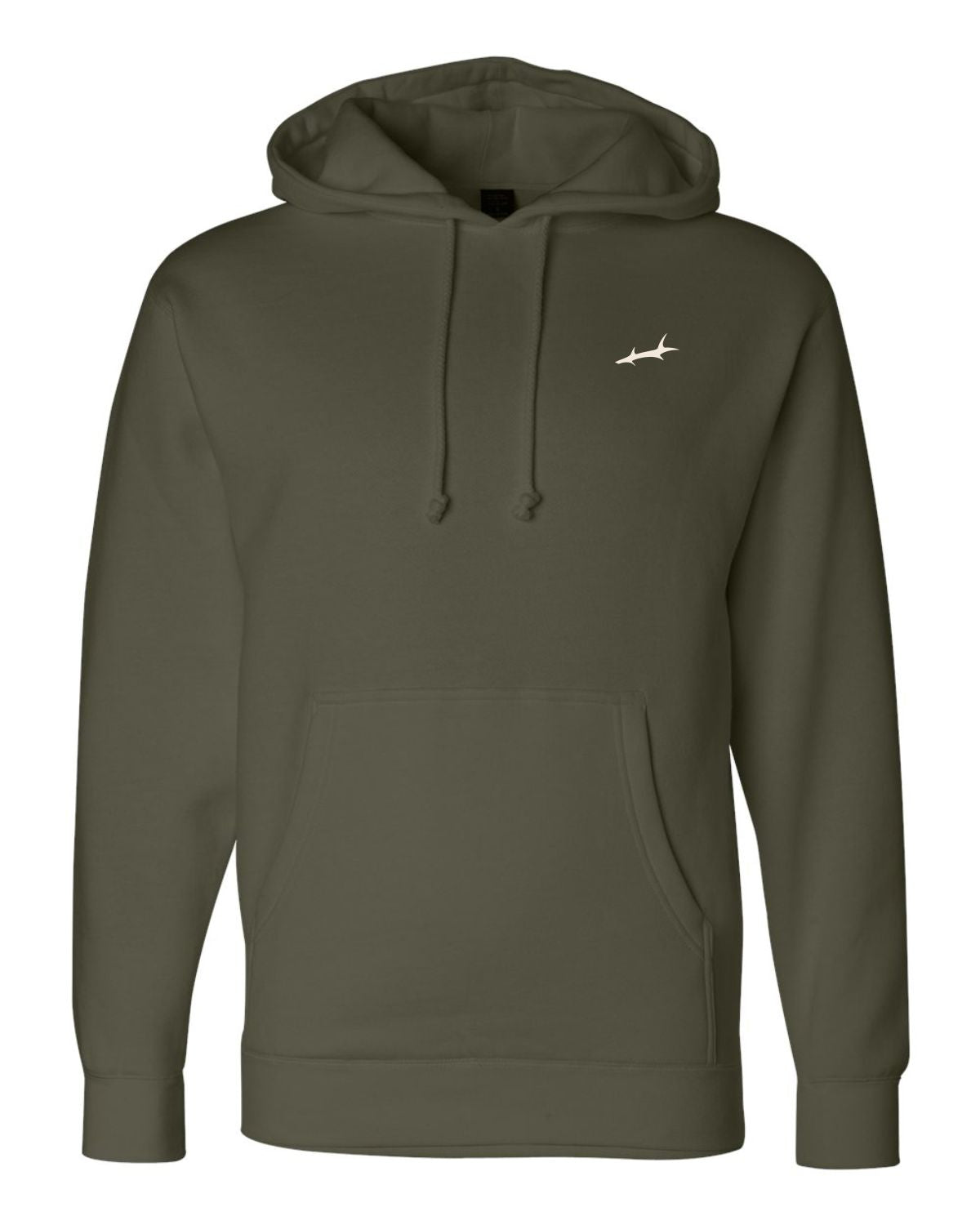 Heavy Duty Hooded Sweatshirt - Army