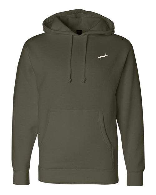 Heavy Duty Hooded Sweatshirt - Army