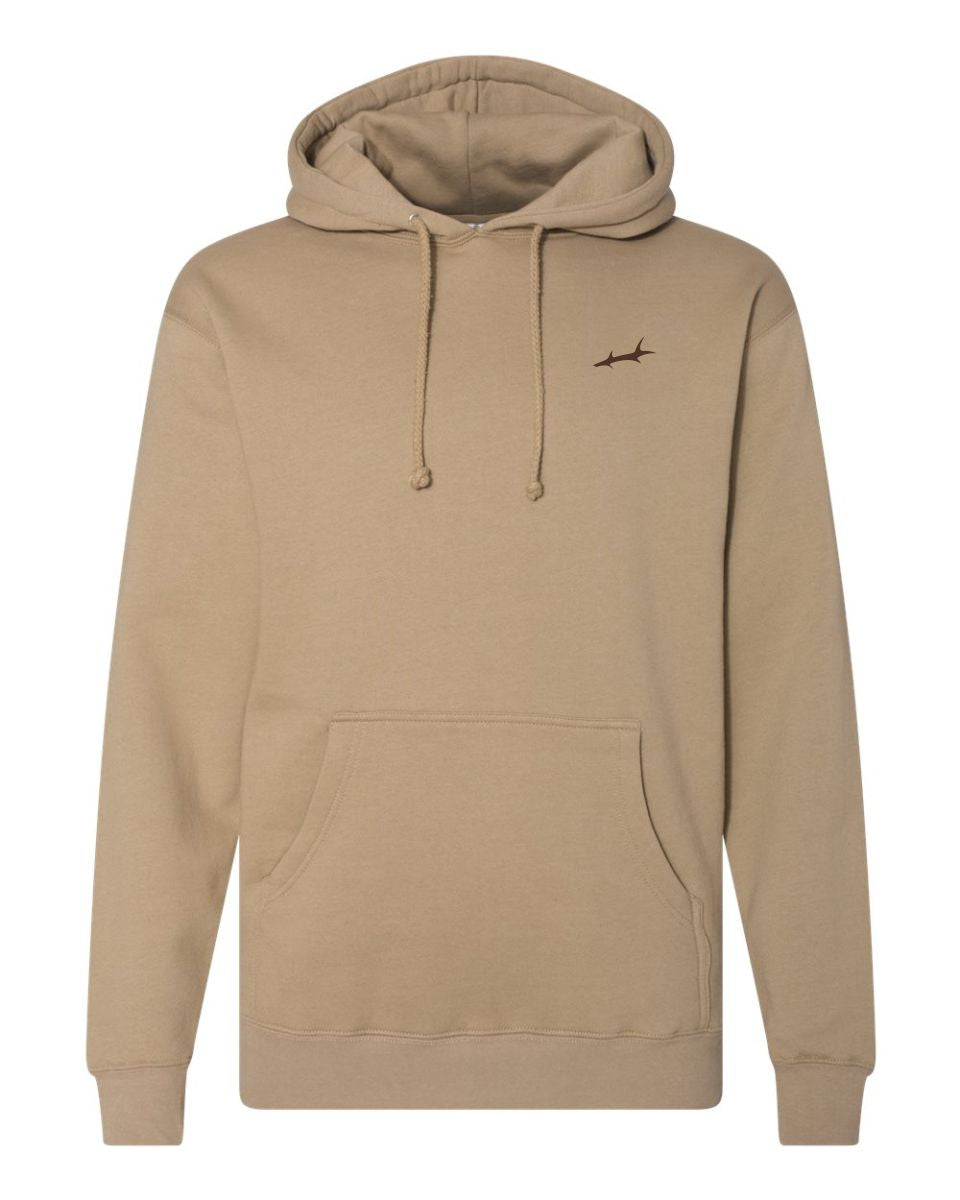Heavy Duty Hooded Sweatshirt - Sandstone